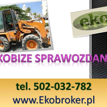 Ogłoszenie - Wprowadzenie raportu, Kobize, cena tel, 502-032-782, poprawa błedów,  wykonanie raportu do KOBiZE