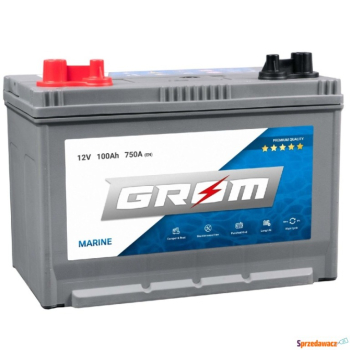 Ogłoszenie - Akumulator GROM Marine 100Ah 750A M31-DC - darmowy dowóz i wymiana - Gdańsk - 590,00 zł