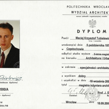 Ogłoszenie - Dyplom licencjat, inżynier, magister i inne - 1 800,00 zł