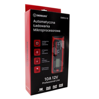 Ogłoszenie - Automatyczna ładowarka mikroprocesorowa Enerblock 12V 10A - Bemowo - 319,00 zł