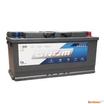 Ogłoszenie - Akumulator 110 Ah 1000 A GROM P+ - darmowy dowóz i wymiana - Gdańsk - 660,00 zł