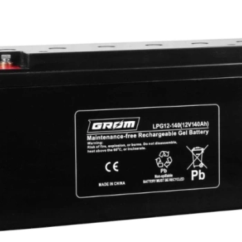 Ogłoszenie - Akumulator 12V 140Ah LPG12-140 Grom żelowy - Darmowy dowóz i wymiana - 1 150,00 zł