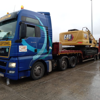 Ogłoszenie - Transport wózków widłowych maszyn koparek Poznań 604 999 084 - Wielkopolskie