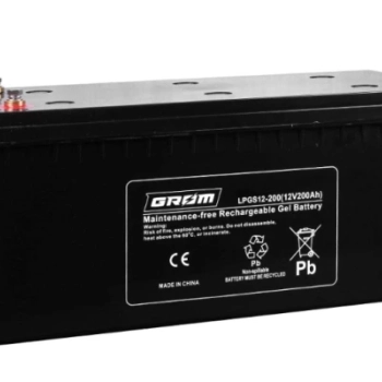 Ogłoszenie - Akumulator 12V 200Ah LPGS12-200 Grom żelowy - Darmowy dowóz i wymiana - Gdańsk - 1 550,00 zł