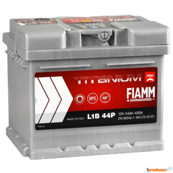 Ogłoszenie - Akumulator 44Ah 420A FIAMM Titanium pro P+ - darmowy dowóz i wymiana - Pomorskie - 320,00 zł