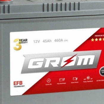 Ogłoszenie - Akumulator 45Ah 460A Japan Lewy Plus Grom EFB start stop - Darmowy dowóz i wymiana - 400,00 zł