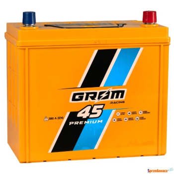 Ogłoszenie - Akumulator 45Ah 390A Grom Racing - Darmowy Dowóz i Wymiana - Gdańsk - 310,00 zł