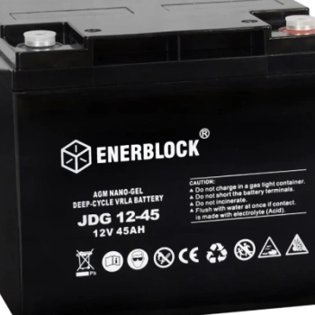 Ogłoszenie - Akumulator 12V 45Ah ENERBLOCK agm gel hybrid JDG12-45 - darmowy dowóz i wymiana - Gdańsk - 380,00 zł