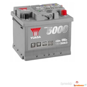 Ogłoszenie - Akumulator 52Ah 520A Yuasa Silver 12V P+ - darmowy dowóz i wymiana - Gdańsk - 290,00 zł