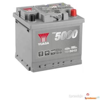 Ogłoszenie - Akumulator 54Ah 500A Yuasa Silver 12V P+ - darmowy dowóz i wymiana - Gdańsk - 299,00 zł