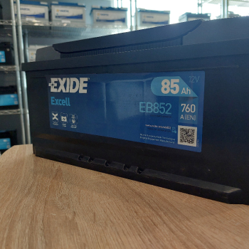 Ogłoszenie - Akumulator Exide Excell 85Ah 760A EB852 EN PRAWY PLUS - 450,00 zł