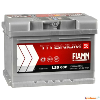Ogłoszenie - Akumulator 60Ah 600A Fiamm Titanium Pro P+ darmowy dowóz i wymiana - Pomorskie - 390,00 zł