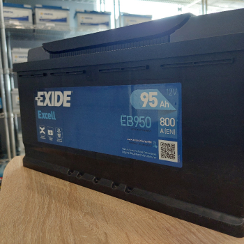 Ogłoszenie - Akumulator Exide Excell 95Ah 800A EB950 EN PRAWY PLUS - 470,00 zł