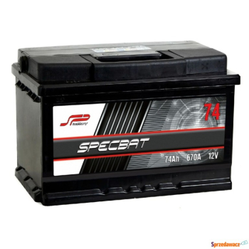 Ogłoszenie - Akumulator 74Ah 670A Specbat - Darmowy Dowóz i Wymiana - Gdańsk - 319,00 zł
