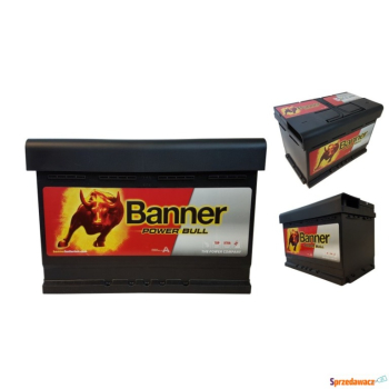Ogłoszenie - Akumulator 74Ah 680A Banner Power Bull - Darmowy dowóz i wymiana - Gdańsk - 410,00 zł