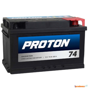 Ogłoszenie - Akumulator 74 Ah 620 A PROTON niski- darmowy dowóz i wymiana - Gdańsk - 229,00 zł