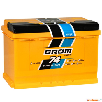 Ogłoszenie - Akumulator 74Ah 720A Grom Racing - Darmowy Dowóz i Wymiana - Gdańsk - 440,00 zł