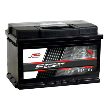 Ogłoszenie - Akumulator 74Ah 640A SPECBAT P+ wysoki - Gliwice - 289,00 zł
