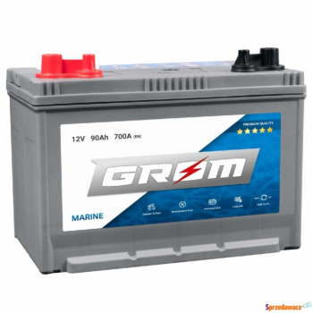 Ogłoszenie - Akumulator GROM Marine 90Ah 700A M31-DC - darmowy dowóz i wymiana - Gdańsk - 460,00 zł