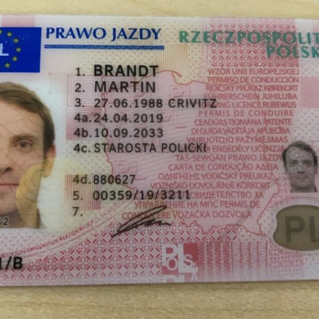 Ogłoszenie - Gdzie można kupić prawo jazdy z wpisem do rejestru , Sprzedam prawo jazdy z wpisem - Mazowieckie - 971,00 zł