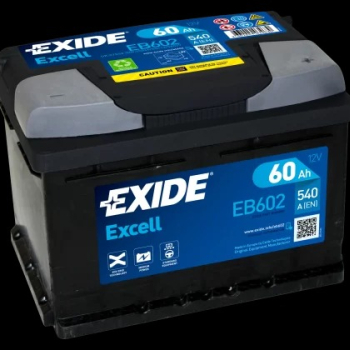 Ogłoszenie - Akumulator 60Ah 540A EN Exide Excell EB602 PRAWY PLUS - 299,00 zł