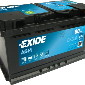 Ogłoszenie - Akumulator 80Ah 800A Exide AGM start&stop EK800 - Bemowo - 710,00 zł
