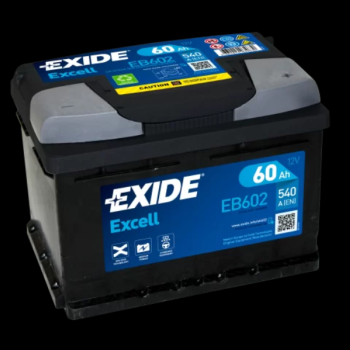 Ogłoszenie - Akumulator 60Ah 540A EN Exide Excell EB602 - Luboń - 299,00 zł