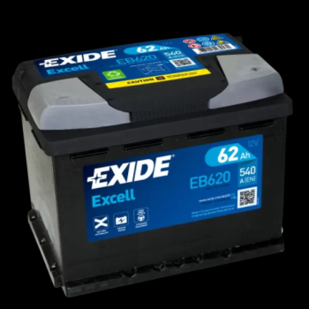 Ogłoszenie - Akumulator 62Ah 540A en Exide Excell EB620 - Luboń - 315,00 zł