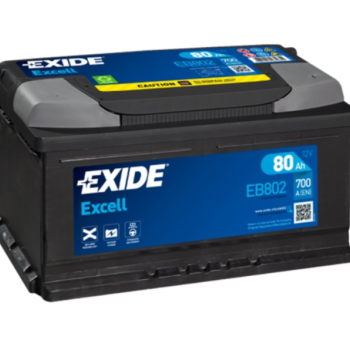 Ogłoszenie - Akumulator 80AH 700A en Exide Excell EB802 - Wielkopolskie - 419,00 zł
