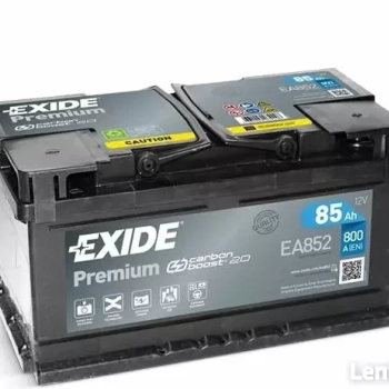 Ogłoszenie - Akumulator 85Ah 800A Exide Premium EA852 PRAWY PLUS - Mazowieckie - 429,00 zł