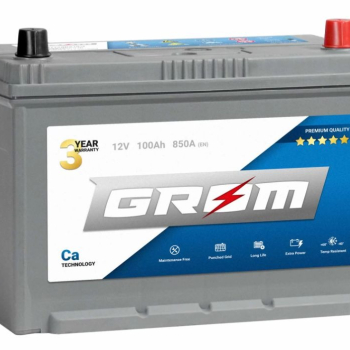 Ogłoszenie - Akumulator 100Ah 850A Grom Premium Japan Prawy Plus - Kalisz - 580,00 zł