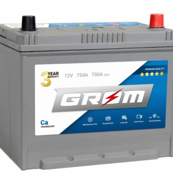 Ogłoszenie - Akumulator 75Ah 700A Grom Premium Japan Prawy Plus - Kalisz - 450,00 zł