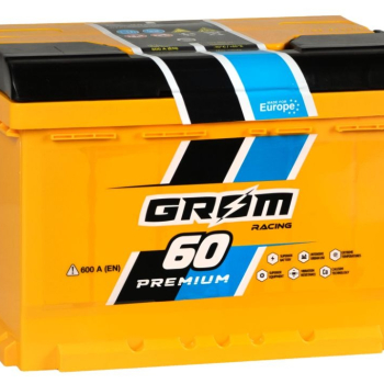 Ogłoszenie - Akumulator 60Ah 600A Grom Racing Prawy Plus - Kalisz - 360,00 zł