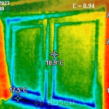 Ogłoszenie - Zmierzenie kamerą termowizyjna szczelności izolacyjności cieplnej, tel. 504-746-203, mostków cieplnych - Dolnośląskie