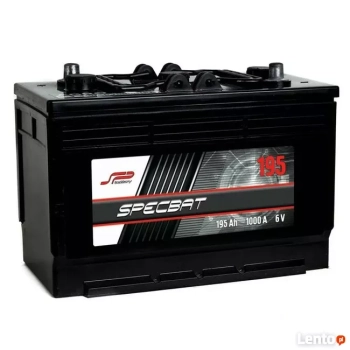 Ogłoszenie - Akumulator Agro 6V 195Ah 1000A EN SPECBAT lewy plus - 295,00 zł