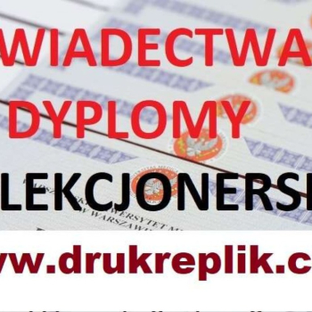 Ogłoszenie - Gdzie kupić świadectwo ukończenia szkoły średniej z wpisem Kupię świadectwo ukończenia szkoły średniej - 950,00 zł