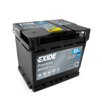Ogłoszenie - Akumulator 53Ah 540A Exide Premium EA530 prawy plus-Darmowy dowóz i wymiana - Lublin - 300,00 zł