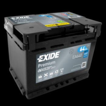 Ogłoszenie - Akumulator 64Ah 640A Exide Premium EA640 EN prawy plus-Darmowy dowóz i wymiana - Lublin - 338,00 zł