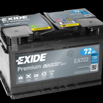 Ogłoszenie - Akumulator 72Ah 720A Exide Premium EA722 prawy plus-Darmowy dowóz i wymiana - Lublin - 379,00 zł