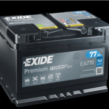Ogłoszenie - Akumulator 77Ah 760A Exide Premium EA770 prawy plus-Darmowy dowóz i wymiana - Lublin - 389,00 zł