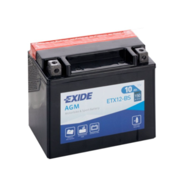 Ogłoszenie - Akumulator motocyklowy ETX12-BS 12V 10Ah EXIDE-Darmowy dowóz i wymiana - Lublin - 164,00 zł