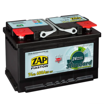 Ogłoszenie - Akumulator Zap 74Ah 680A - Darmowy Dowóz i Wymiana - Lublin - 359,00 zł