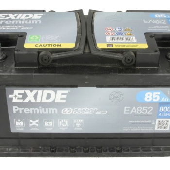 Ogłoszenie - Akumulator 85Ah 800A Exide Premium EA852 PRAWY PLUS - Bemowo - 429,00 zł