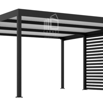 Ogłoszenie - CarPort PREMIUM - Wiata samochodowa 5x5 Antracyt Zabudowa - ID960 - Pomorskie - 11 790,00 zł