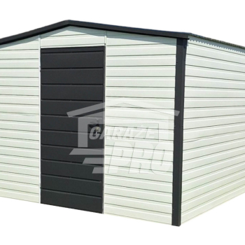 Ogłoszenie - Schowek - Domek ogrodowy - 3x3m - drzwi - antracyt - biały - dach dwuspadowy GP456 - 4 590,00 zł
