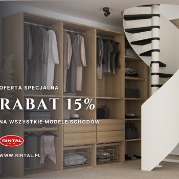 Ogłoszenie - Schody z rabatem 15% - Łódzkie - 1,00 zł