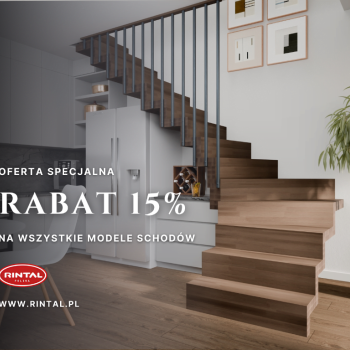 Ogłoszenie - Schody z rabatem 15% - Łódzkie - 1,00 zł