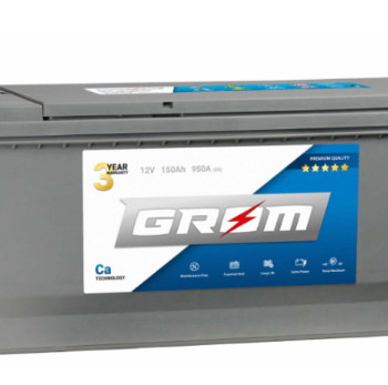 Ogłoszenie - Akumulator 150Ah 950A Grom Premium ze stopką Lewy Plus - Kalisz - 790,00 zł