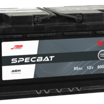 Ogłoszenie - Akumulator 95Ah 800A Specbat Agm Start&Stop - Kalisz - 680,00 zł