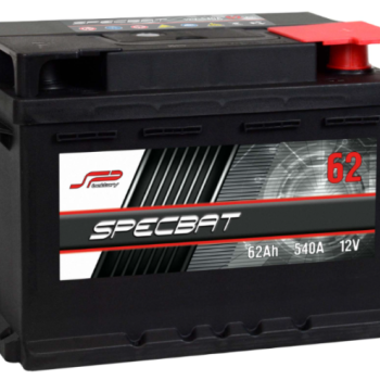 Ogłoszenie - Akumulator 62Ah 540A Specbat Prawy Plus wysoki - Kalisz - 239,00 zł